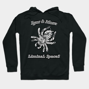 Igor & More Tarantula Liminal Stairs White Hoodie